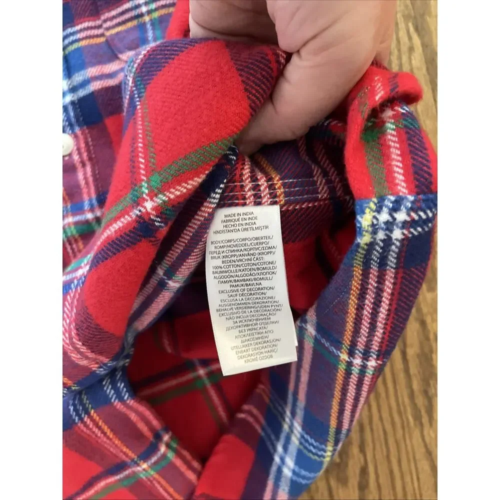 Polo Ralph Lauren Men's Small Classic Fit Plaid Twill Workshirt Lumberjack NWT